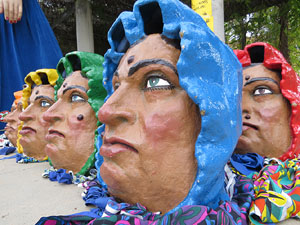 Fires 2019. 38a. Trobada de Gegants de Fires de Sant Narc&iacute;s al Parc del Migdia