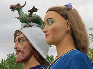 Fires 2019. 38a. Trobada de Gegants de Fires de Sant Narc&iacute;s al Parc del Migdia