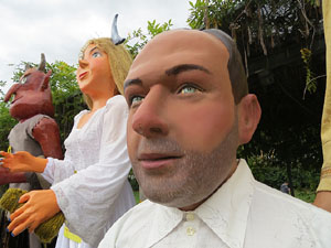 Fires 2019. 38a. Trobada de Gegants de Fires de Sant Narc&iacute;s al Parc del Migdia