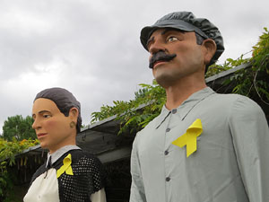 Fires 2019. 38a. Trobada de Gegants de Fires de Sant Narc&iacute;s al Parc del Migdia