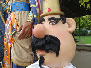 Fires 2019. 38a. Trobada de Gegants de Fires de Sant Narc&iacute;s al Parc del Migdia