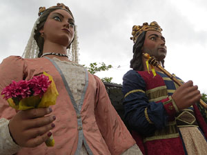 Fires 2019. 38a. Trobada de Gegants de Fires de Sant Narc&iacute;s al Parc del Migdia