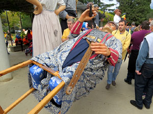 Fires 2019. 38a. Trobada de Gegants de Fires de Sant Narc&iacute;s al Parc del Migdia
