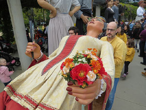 Fires 2019. 38a. Trobada de Gegants de Fires de Sant Narc&iacute;s al Parc del Migdia