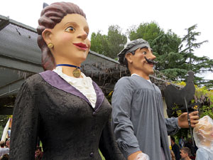 Fires 2019. 38a. Trobada de Gegants de Fires de Sant Narc&iacute;s al Parc del Migdia