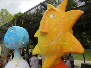 Fires 2019. 38a. Trobada de Gegants de Fires de Sant Narc&iacute;s al Parc del Migdia