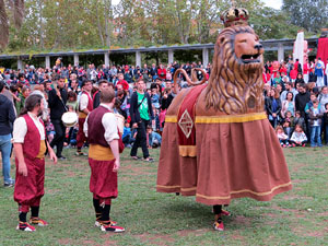 Fires 2019. 38a. Trobada de Gegants de Fires de Sant Narc&iacute;s al Parc del Migdia