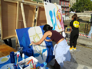 Fires 2019. Concurs d'Art Urb&agrave; 'Llu&iuml;ment' a la pla&ccedil;a Catalunya