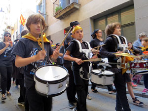 Fires 2019. Passejada de Fires de la Mula Baba i representació de titelles