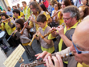 Fires 2019. Passejada amb els capgrossos de la ciutat i Fal&middot;lera Gironina