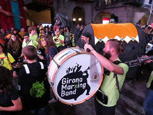 Fires 2019. Pregó de Fires. Entrada i ballades de capgrossos, gegants i faràndula a la plaça del Vi