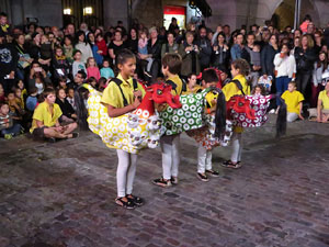 Fires 2019. Pregó de Fires. Entrada i ballades de capgrossos, gegants i faràndula a la plaça del Vi