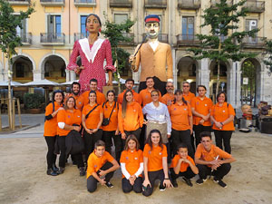 Fires 2019. Preg&oacute; de Fires. Les cercaviles de gegants i capgrossos fins la pla&ccedil;a del Vi