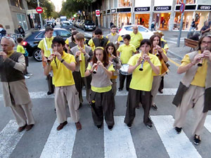 Fires 2019. Preg&oacute; de Fires. Les cercaviles de gegants i capgrossos fins la pla&ccedil;a del Vi