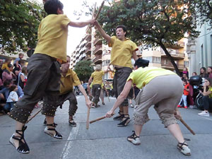 Fires 2019. Preg&oacute; de Fires. Les cercaviles de gegants i capgrossos fins la pla&ccedil;a del Vi