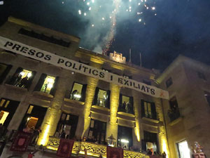 Fires 2019. Pregó de Fires. Balls de l'Àliga, els capgrossos i els gegants de la ciutat