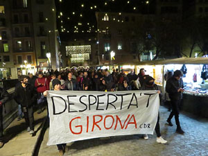 Manifestaci&oacute; i acci&oacute; del Tsunami democr&agrave;tic
