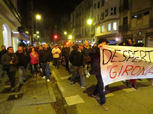 Manifestaci&oacute; i acci&oacute; del Tsunami democr&agrave;tic