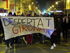 Manifestaci&oacute; i acci&oacute; del Tsunami democr&agrave;tic