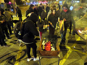 Manifestaci&oacute; i acci&oacute; del Tsunami democr&agrave;tic
