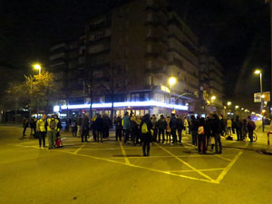 Manifestaci&oacute; i acci&oacute; del Tsunami democr&agrave;tic