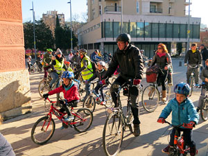 Nadal 2019 a Girona. 23a. Pedalada de Reis, organitzada per Mou-te en bici