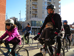 Nadal 2019 a Girona. 23a. Pedalada de Reis, organitzada per Mou-te en bici