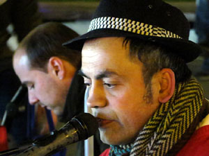 Nadal 2019 a Girona. Girona Christmas Swing amb Pau Morales & Ricard Figueres, a la pla&ccedil;a Miquel Santal&oacute;