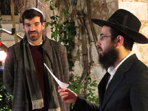 Nadal 2019 a Girona. Encesa de les llums de Hanukk&agrave; al pati dels Rabins