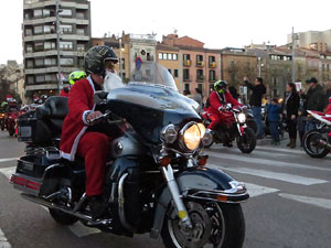 Nadal 2019. Papanoelada motera pels carrers de la ciutat