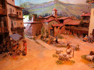 Nadal 2019. Exposici&oacute; de pessebres a la Carbonera, organitzada per l'Associaci&oacute; de Pessebristes de Girona