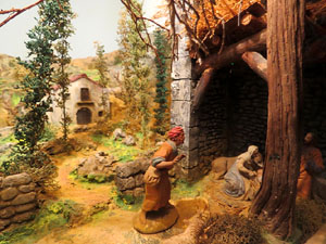 Nadal 2019. Exposici&oacute; de pessebres a la Carbonera, organitzada per l'Associaci&oacute; de Pessebristes de Girona