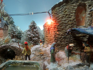 Nadal 2019. Exposici&oacute; de pessebres a la Carbonera, organitzada per l'Associaci&oacute; de Pessebristes de Girona