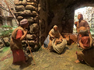 Nadal 2019. Exposici&oacute; de pessebres a la Carbonera, organitzada per l'Associaci&oacute; de Pessebristes de Girona