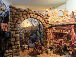 Nadal 2019. Exposici&oacute; de pessebres a la Carbonera, organitzada per l'Associaci&oacute; de Pessebristes de Girona