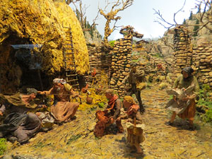 Nadal 2019. Exposici&oacute; de pessebres a la Carbonera, organitzada per l'Associaci&oacute; de Pessebristes de Girona