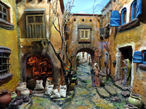 Nadal 2019. Exposici&oacute; de pessebres a la Carbonera, organitzada per l'Associaci&oacute; de Pessebristes de Girona