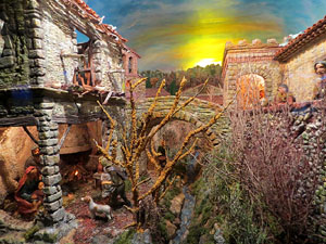 Nadal 2019. Exposici&oacute; de pessebres a la Carbonera, organitzada per l'Associaci&oacute; de Pessebristes de Girona