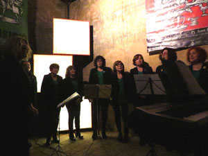 Nadal 2019 a Girona. Girona Christmas Swing amb The Lolita's Sisters a la Rambla de la Llibertat