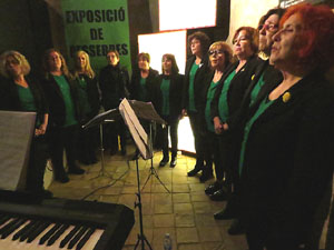Nadal 2019 a Girona. Girona Christmas Swing amb The Lolita's Sisters a la Rambla de la Llibertat
