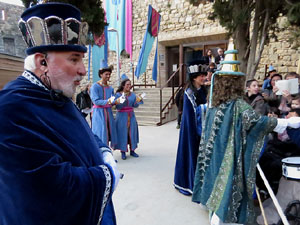 La Cavalcada de Reis 2020. El campament reial als Jardins de la Muralla