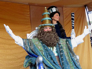 La Cavalcada de Reis 2020. El campament reial als Jardins de la Muralla