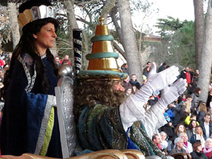 La Cavalcada de Reis 2020. El campament reial als Jardins de la Muralla