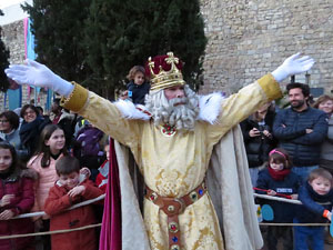 La Cavalcada de Reis 2020. El campament reial als Jardins de la Muralla