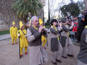 La Cavalcada de Reis 2020. El campament reial als Jardins de la Muralla