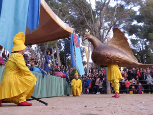 La Cavalcada de Reis 2020. El campament reial als Jardins de la Muralla