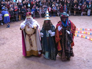 La Cavalcada de Reis 2020. El campament reial als Jardins de la Muralla