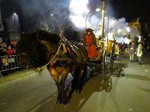 La Cavalcada de Reis 2020. Desfilada pels carrers de la ciutat, fins la plaça del Vi