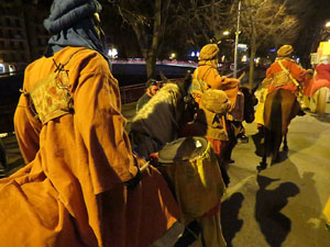 La Cavalcada de Reis 2020. Desfilada pels carrers de la ciutat, fins la plaça del Vi