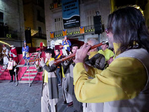 La Cavalcada de Reis 2020. Arribada del seguici a la pla&ccedil;a del Vi